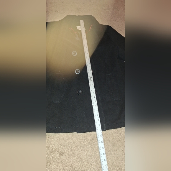 Faded Glory/Elegant Black Women's Peacoat/ Size 2x - Picture 3 of 10